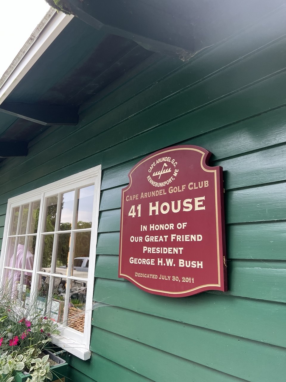The 41 House at Cape Arundel Golf Club, honoring President George H.W. Bush